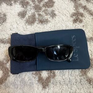 Le Specs ‘Unreal’ Black Sunglasses